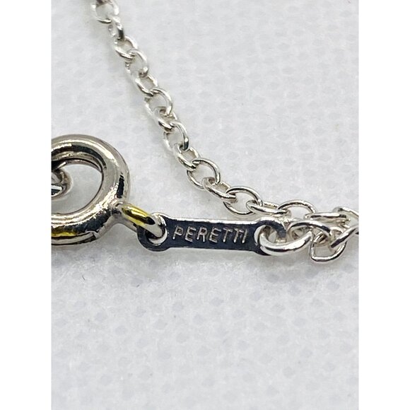 SOLD!Tiffany & Co Open Bottle Jug Bead Necklace Elsa Peretti Sterling Silver 925 - Picture 15 of 16